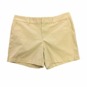 Tommy Hilfiger Khaki Preppy Basic Casual Shorts Size 10